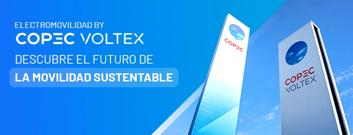 Electromovilidad by Copec Voltex. Descubre el futuro de la movilidad sustentable.